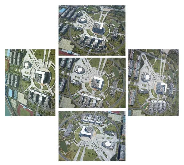 傾斜航攝不同角度的影像采集.jpg 傾斜航攝不同角度的影像采集.jpg