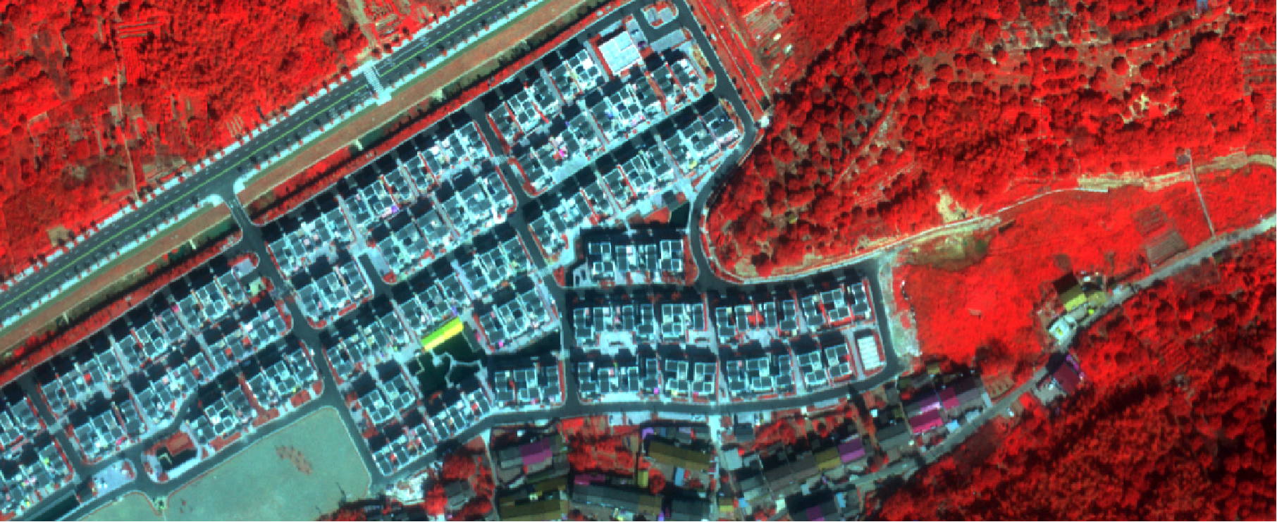 上虞高光譜影像樣例 上虞高光譜影像樣例