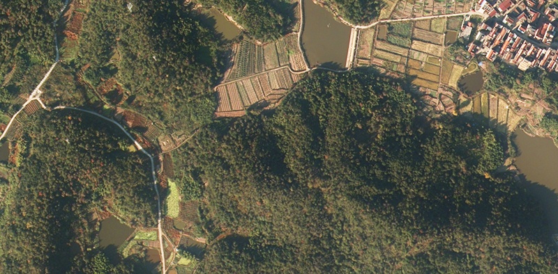 真彩色航攝影像 真彩色航攝影像