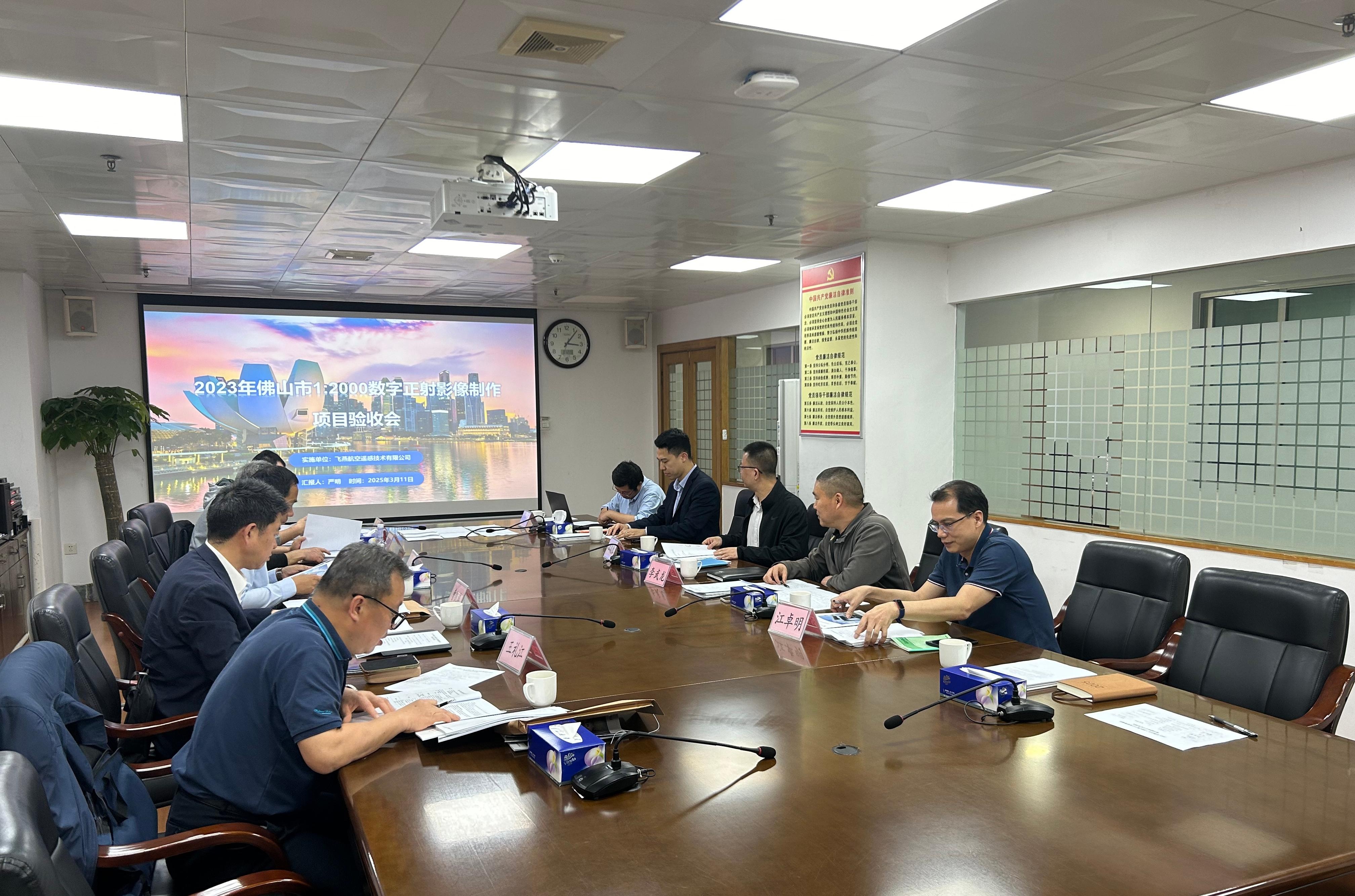 飛燕遙感佛山項目順利驗收